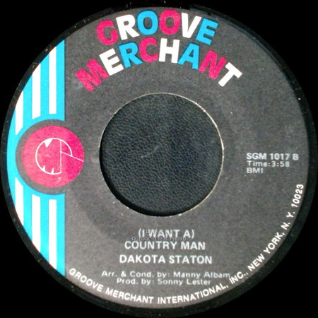 Dakota Staton - (I Want A) Country Man / I Love You More Than You'll Ever Know side B