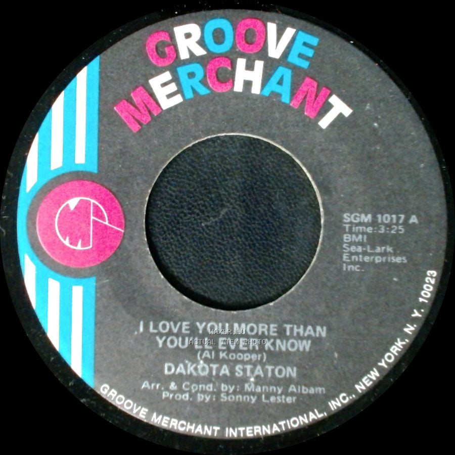 Dakota Staton - (I Want A) Country Man / I Love You More Than You'll Ever Know side A