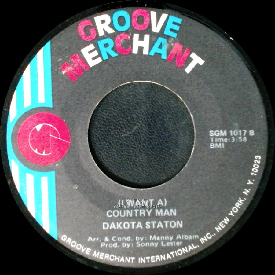 Dakota Staton - (I Want A) Country Man / I Love You More Than You'll Ever Know side B
