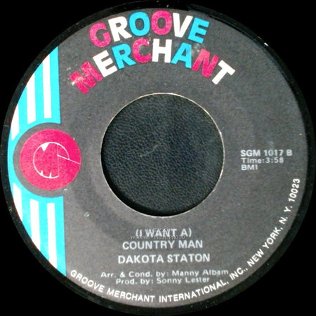 Dakota Staton - (I Want A) Country Man / I Love You More Than You'll Ever Know side B