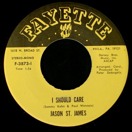 Jason St. James - I Should Care / A Million To One side A