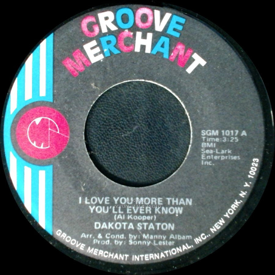 Dakota Staton - (I Want A) Country Man / I Love You More Than You'll Ever Know side A
