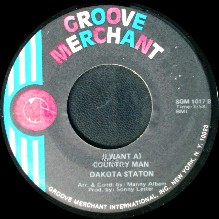 Dakota Staton - (I Want A) Country Man / I Love You More Than You'll Ever Know side B