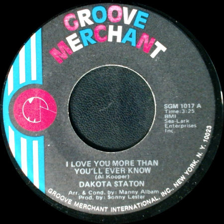 Dakota Staton - (I Want A) Country Man / I Love You More Than You'll Ever Know side A