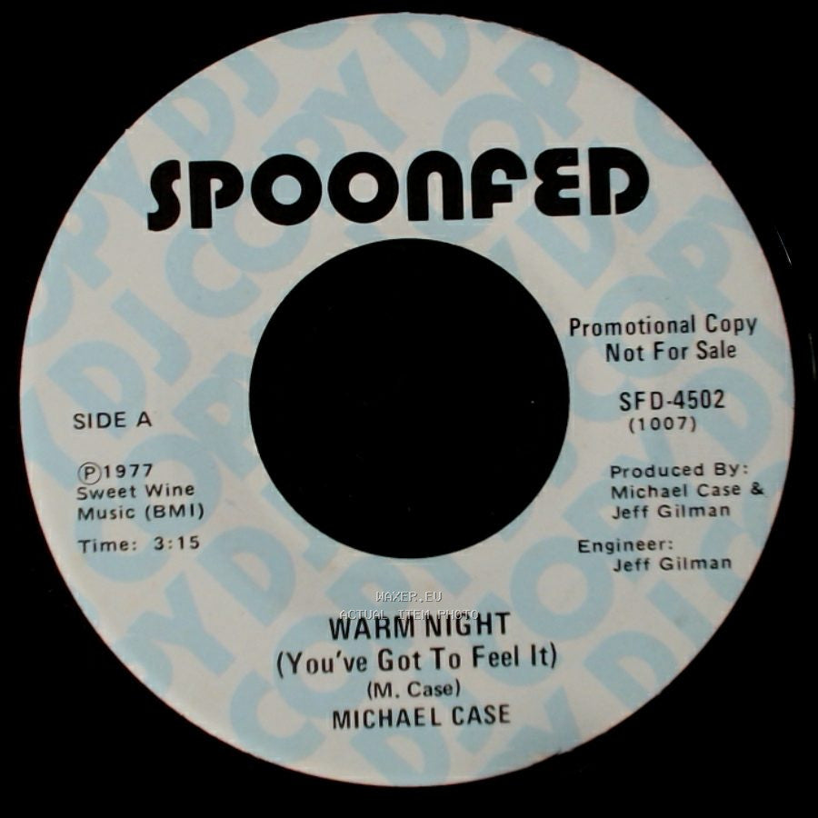 Michael Case - Warm Night (You've Got To Feel It) / Revolution side A