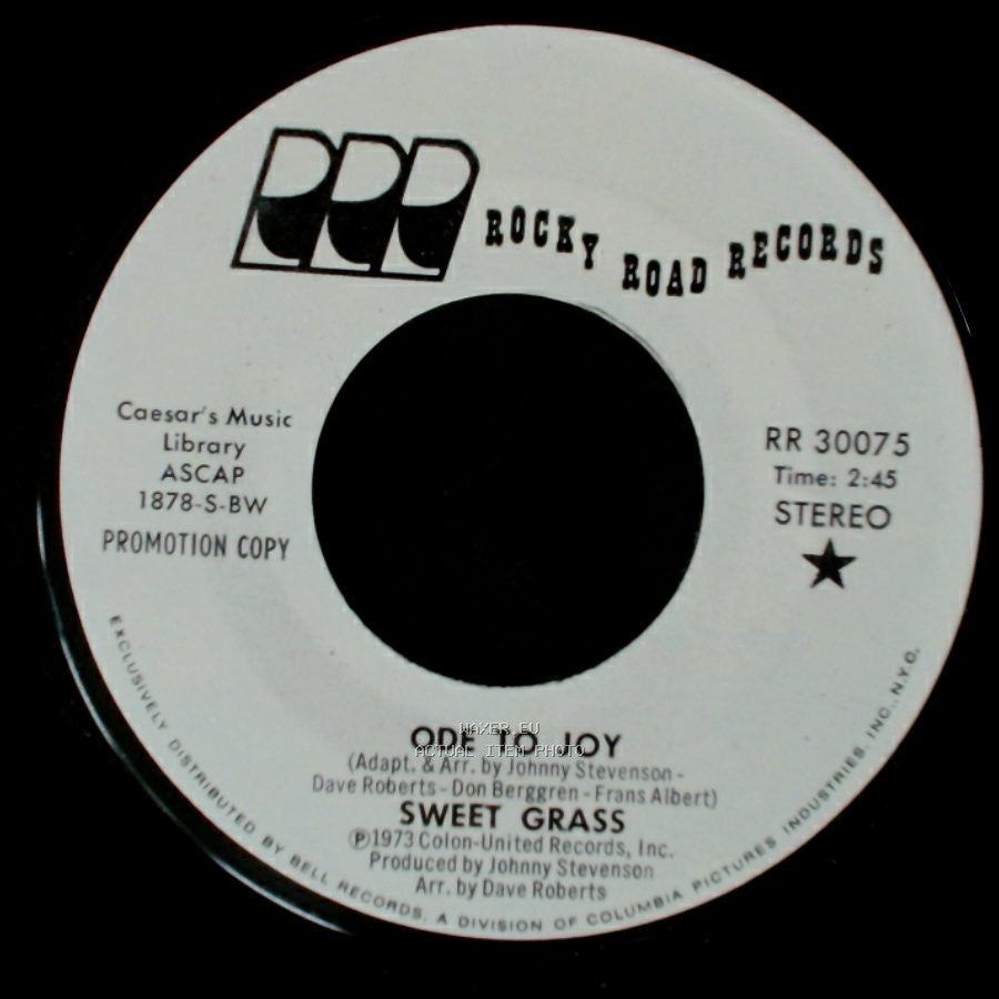 Sweet Grass - Ode To Joy / Ode To Joy side A