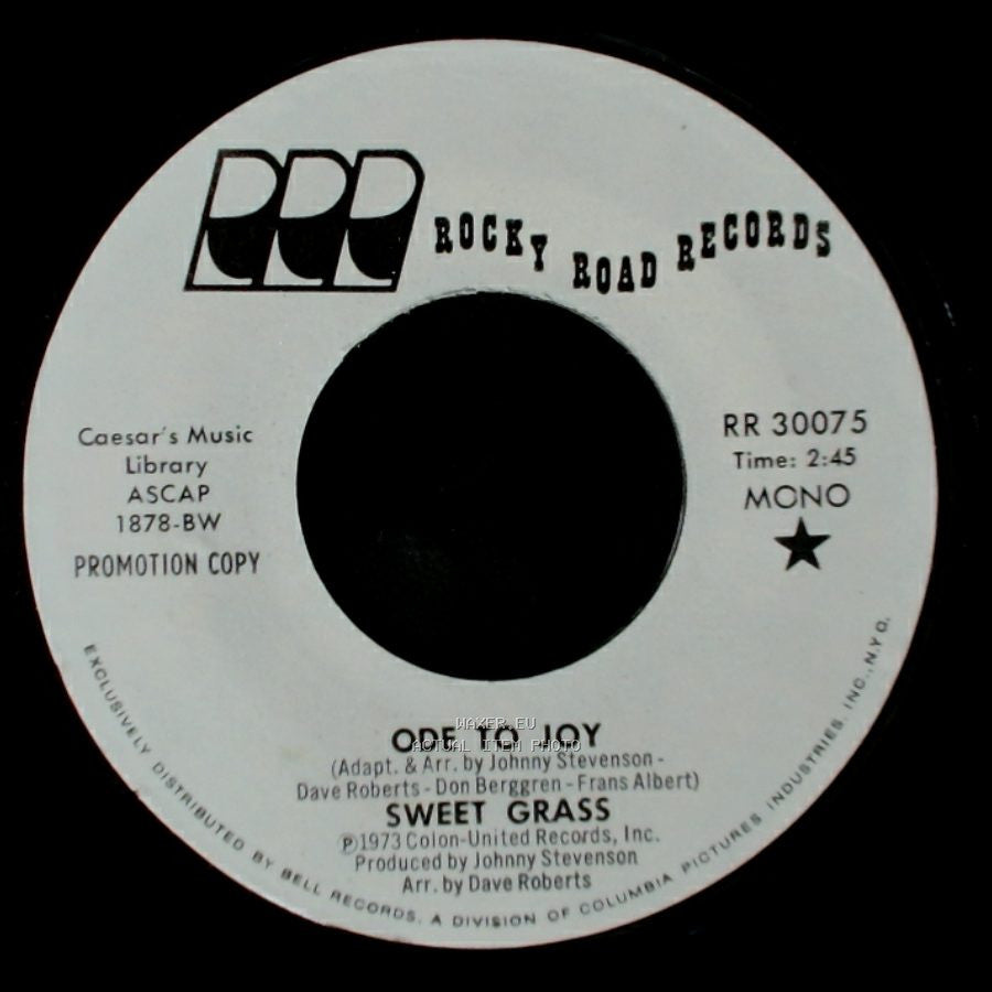 Sweet Grass - Ode To Joy / Ode To Joy side B