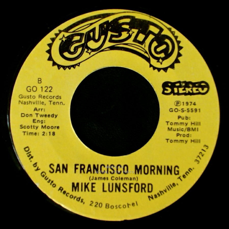Mike Lunsford - Snake River Canyon / San Francisco Morning side A