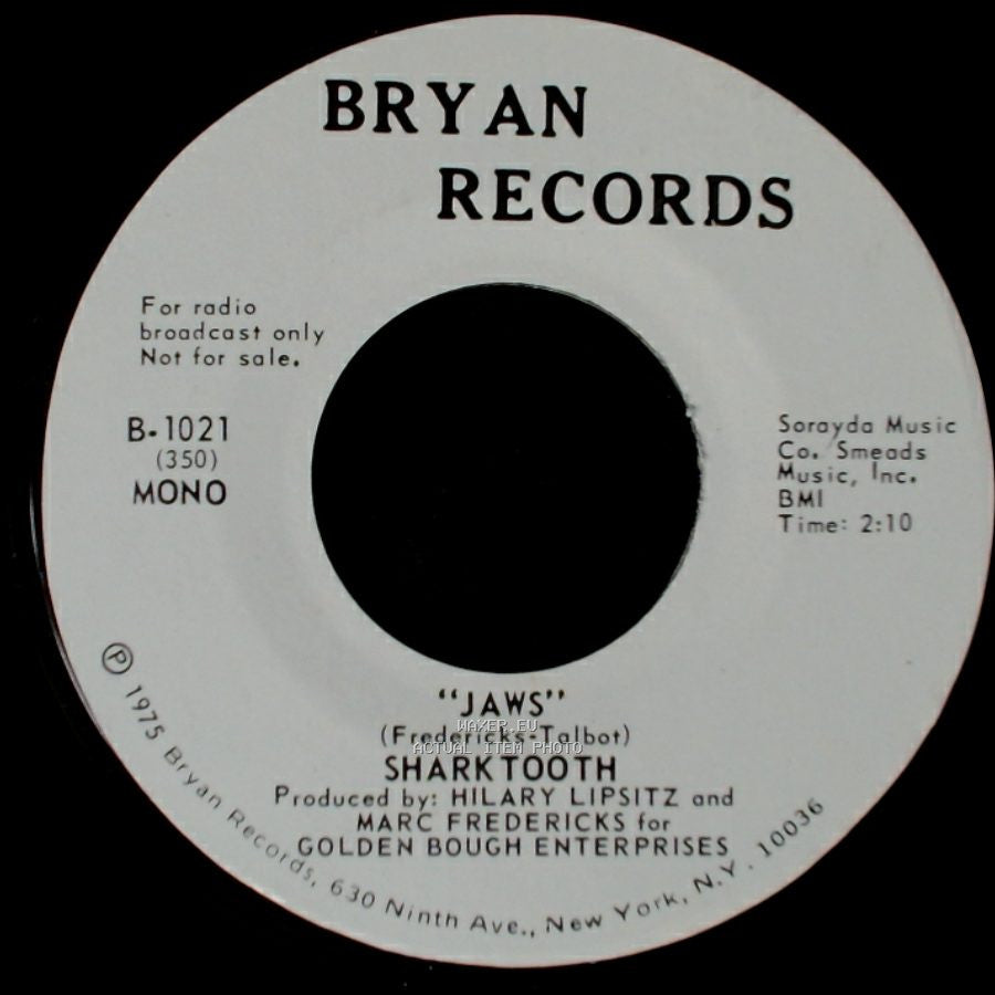 Sharktooth - "Jaws" / Jaws side A