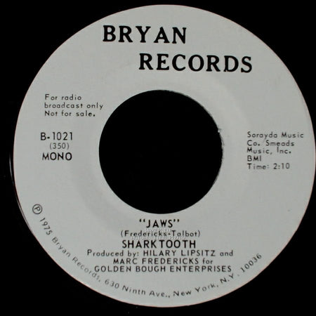 Sharktooth - "Jaws" / Jaws side A