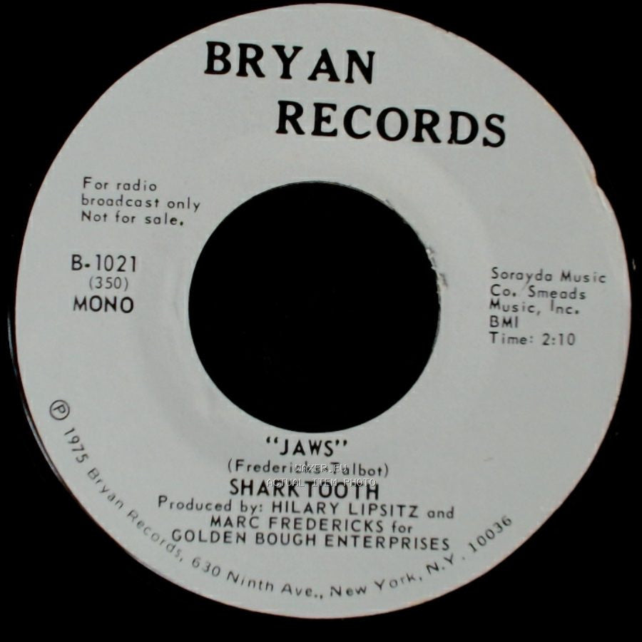 Sharktooth - "Jaws" / Jaws side A