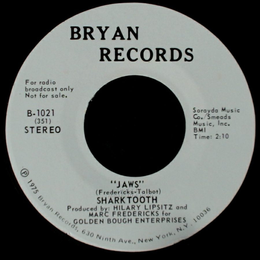 Sharktooth - "Jaws" / Jaws side B