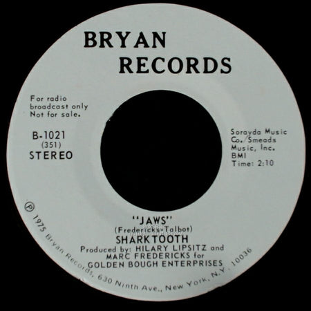 Sharktooth - "Jaws" / Jaws side B