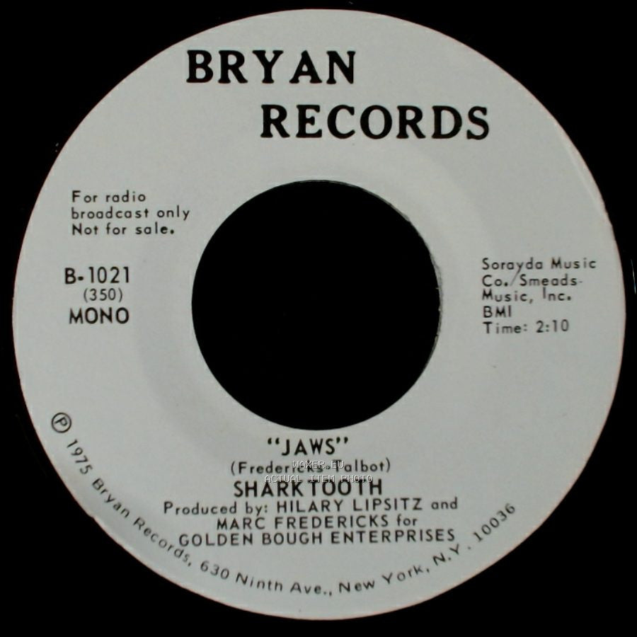 Sharktooth - "Jaws" / Jaws side A