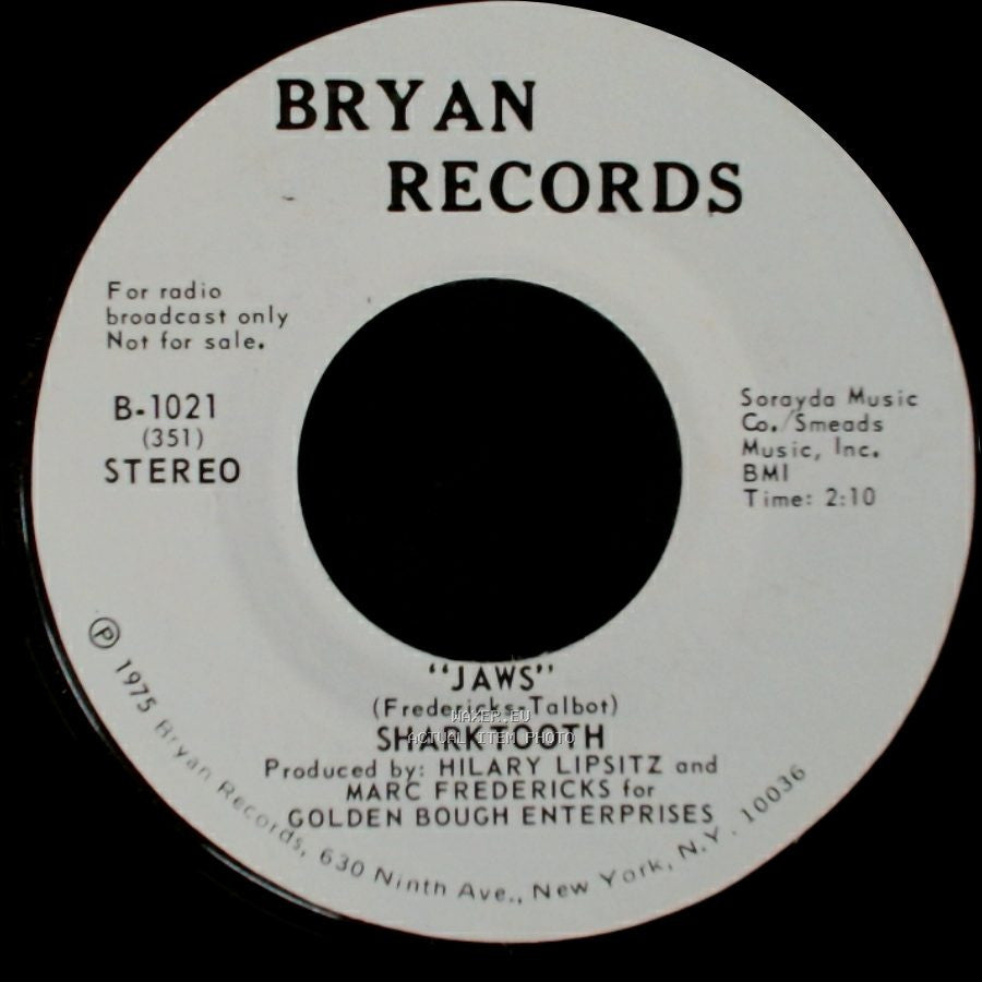 Sharktooth - "Jaws" / Jaws side B