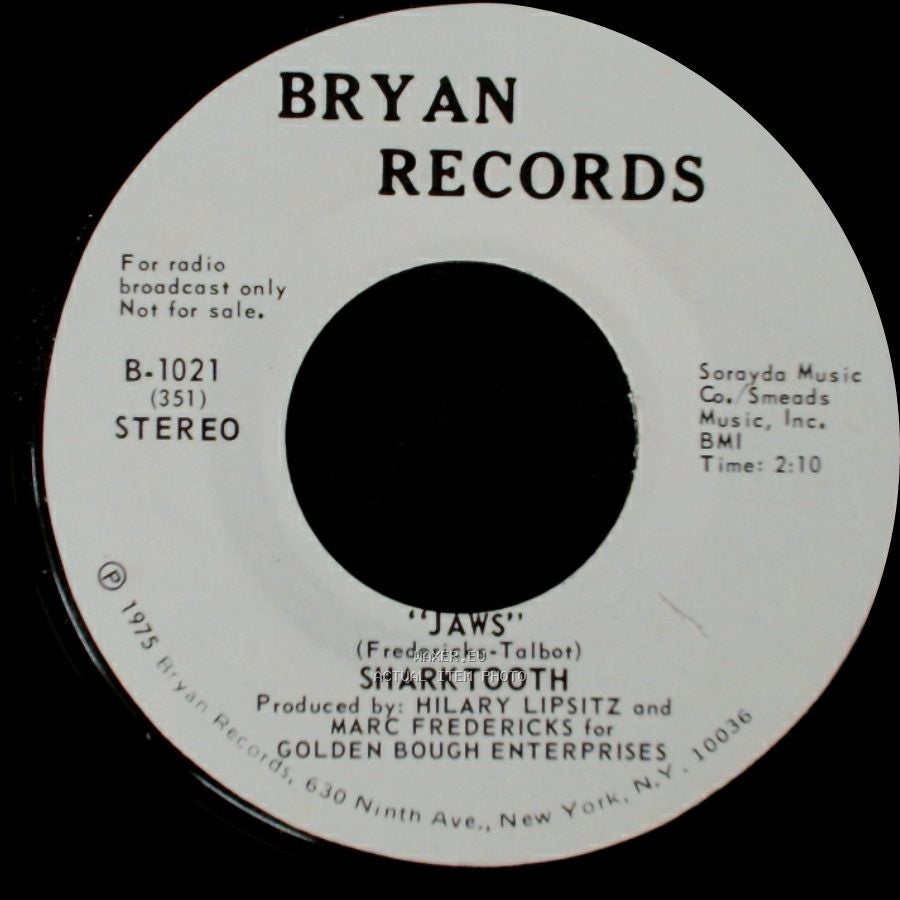 Sharktooth - "Jaws" / Jaws side B