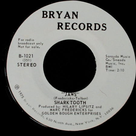 Sharktooth - "Jaws" / Jaws side B