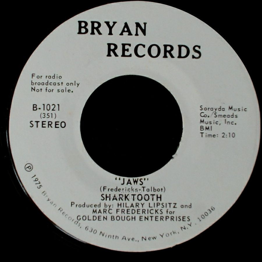 Sharktooth - "Jaws" / Jaws side B