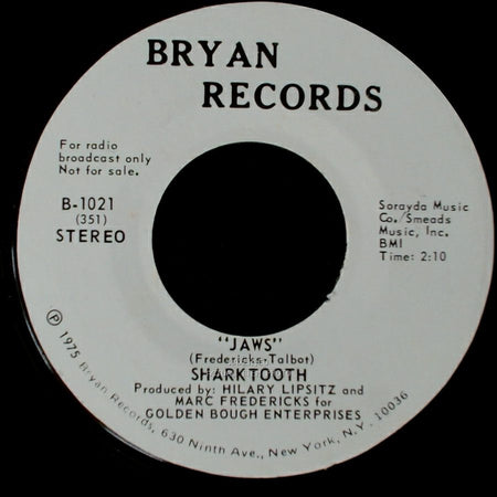 Sharktooth - "Jaws" / Jaws side B