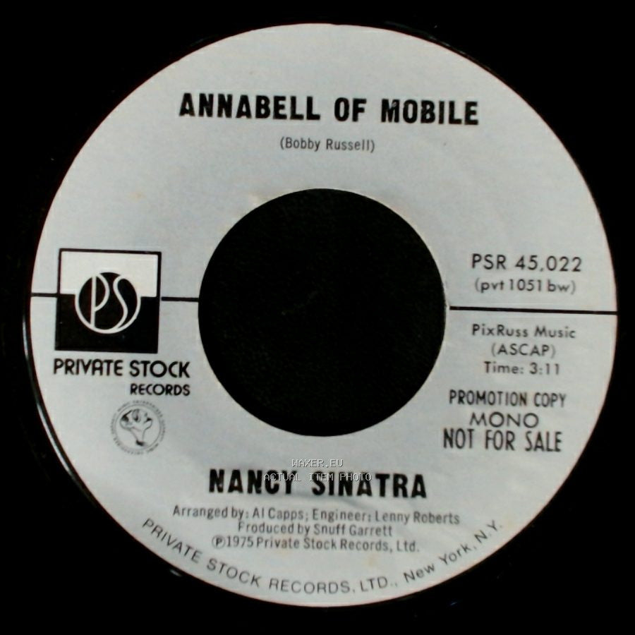 Nancy Sinatra - Annabell Of Mobile / Annabell Of Mobile side A