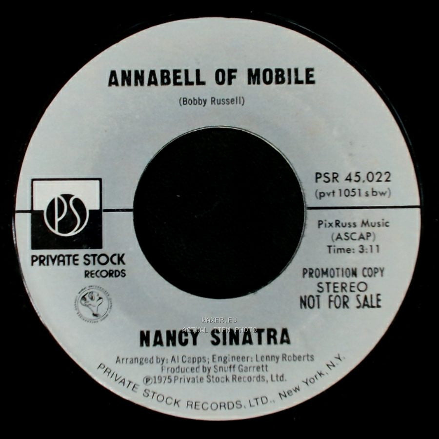 Nancy Sinatra - Annabell Of Mobile / Annabell Of Mobile side A