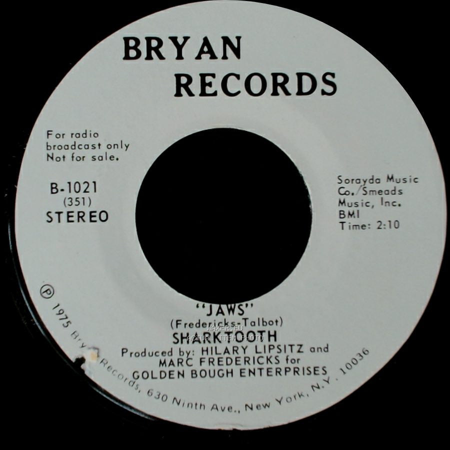 Sharktooth - "Jaws" / Jaws side B
