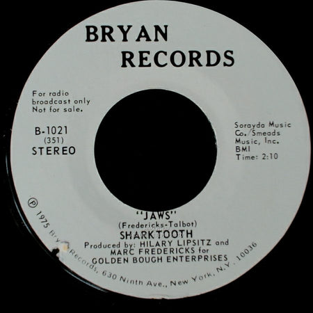 Sharktooth - "Jaws" / Jaws side B