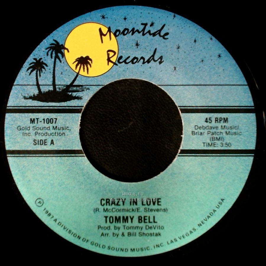 Tommy Bell - Crazy In Love / Crazy In Love side B