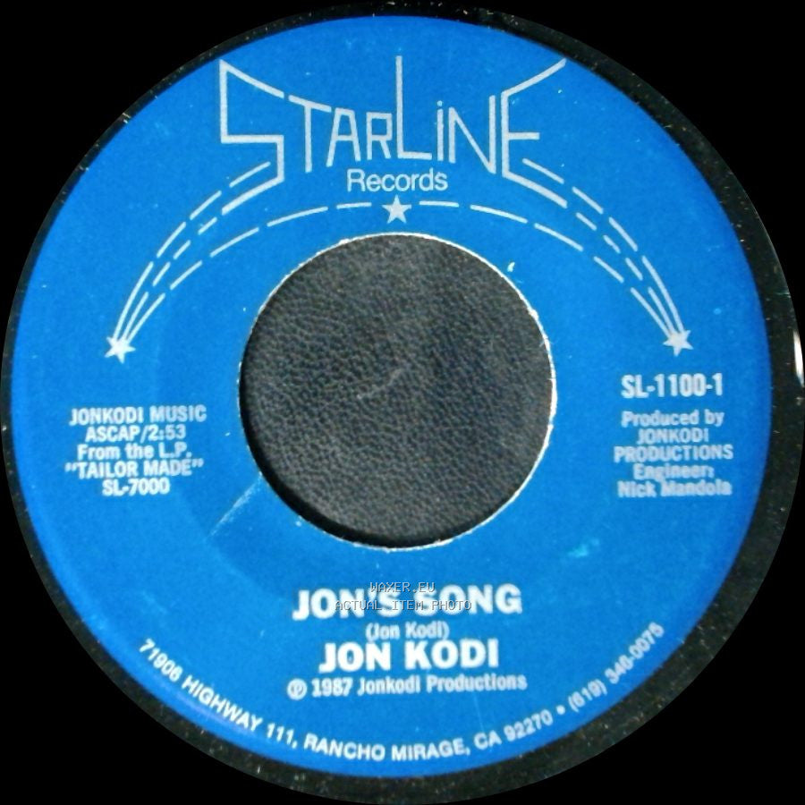 Jon Kodi / Jon Kodi And Kathy Higuera - Jon's Song / Best Of Friends side A