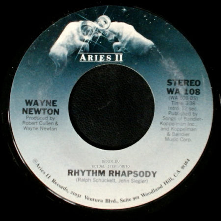 Wayne Newton - Rhythm Rhapsody / Years side A