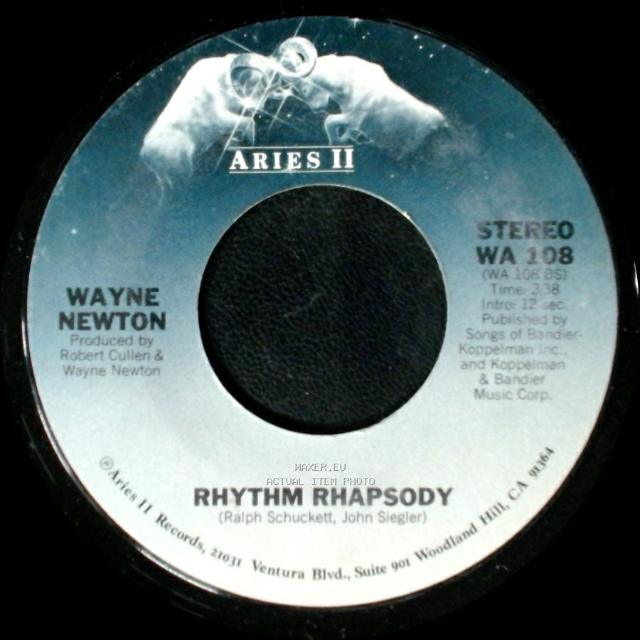 Wayne Newton - Years / Rhythm Rhapsody side B