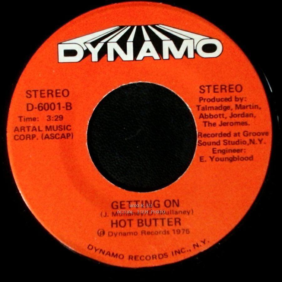 Hot Butter - Getting On / Getting Off side B