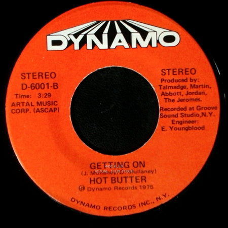 Hot Butter - Getting On / Getting Off side B