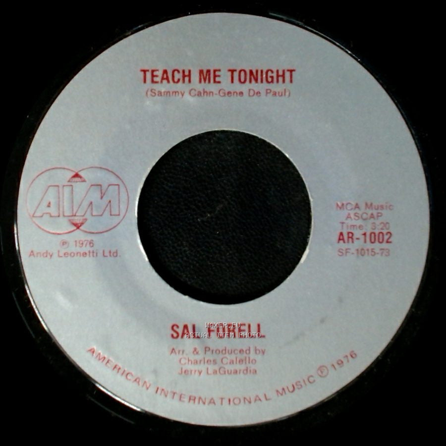 Sal Forell - Teach Me Tonight / Anytime side A