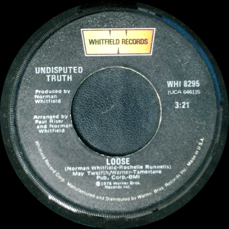 Undisputed Truth - Let's Go Down To The Disco / Loose side B
