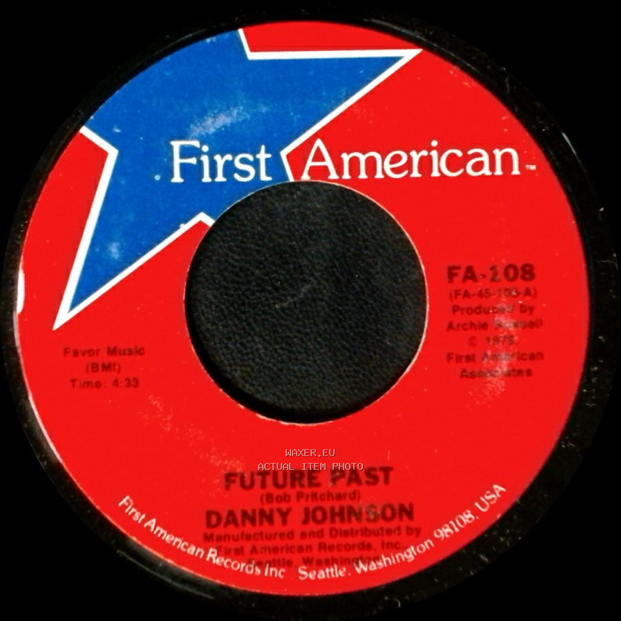 Danny Johnson - Future Past / Red Hot Mama side A