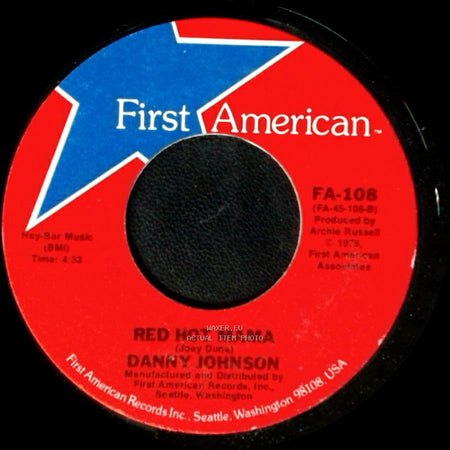 Danny Johnson - Future Past / Red Hot Mama side B