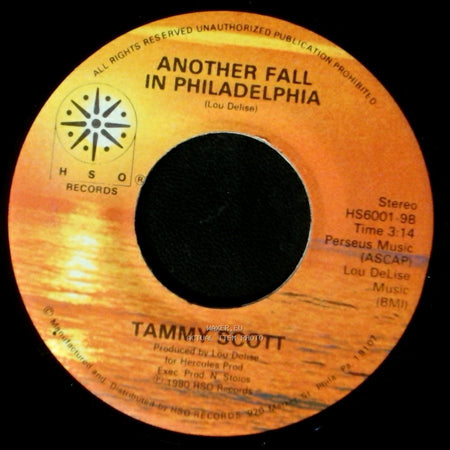 Tammy Scott - House Of The Rising Sun / Another Fall In Philadelphia side A
