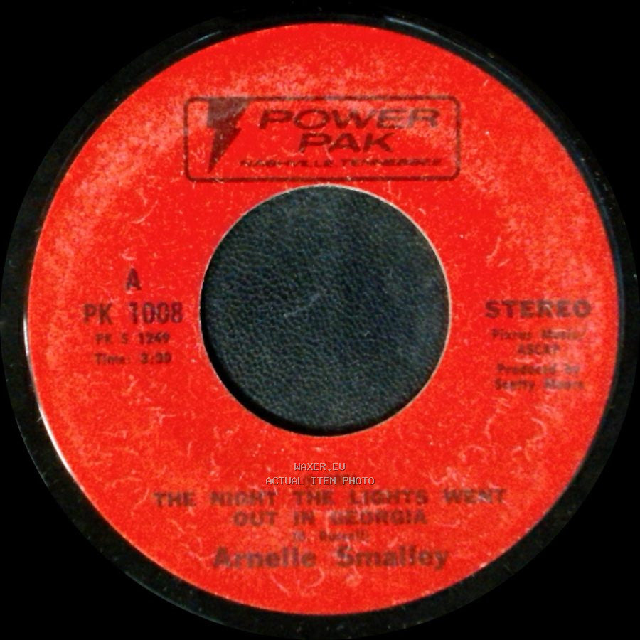 Armelle Smalley - I Wanta Get To You / The Night The Lights Went Out In Memphis side B