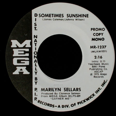 Marilyn Sellars - Sometimes Sunshine / Sometimes Sunshine side A