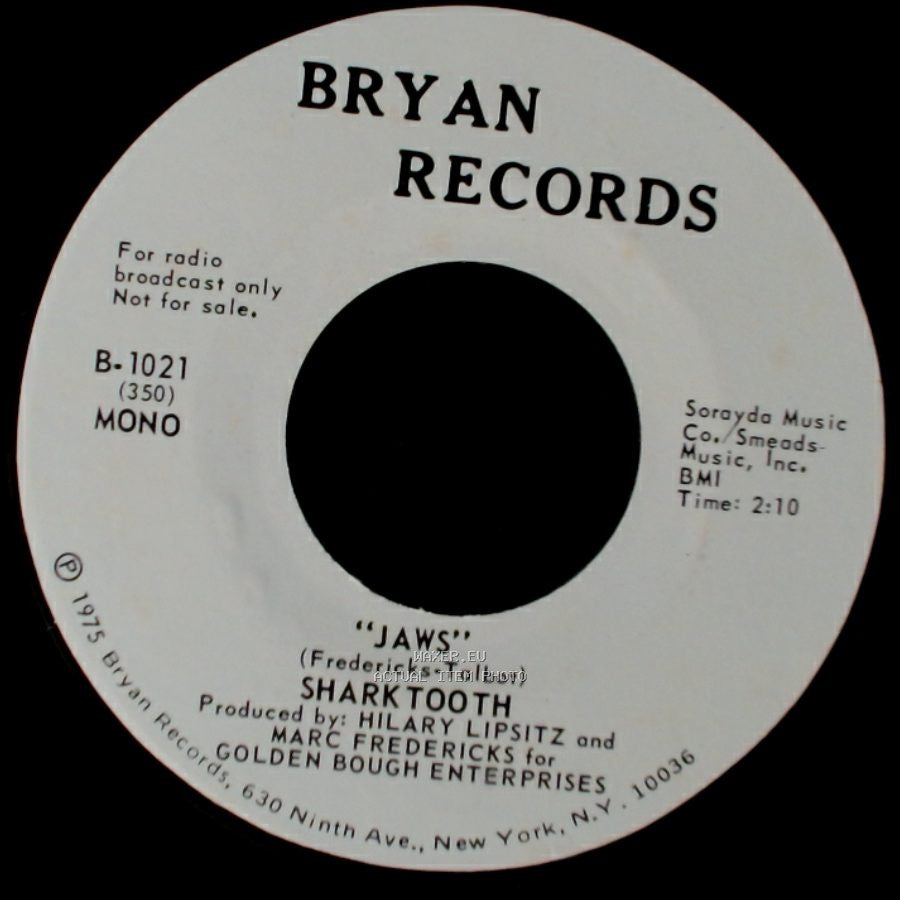 Sharktooth - "Jaws" / Jaws side A