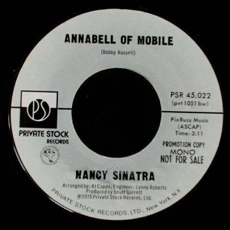 Nancy Sinatra - Annabell Of Mobile / Annabell Of Mobile side B