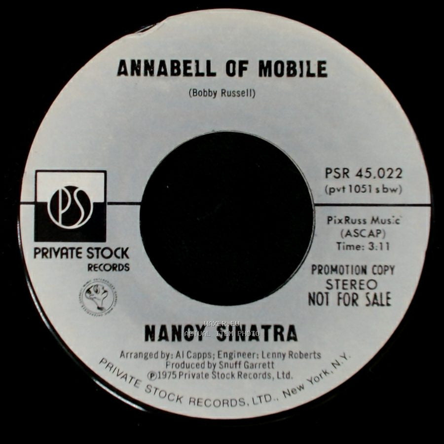 Nancy Sinatra - Annabell Of Mobile / Annabell Of Mobile side A