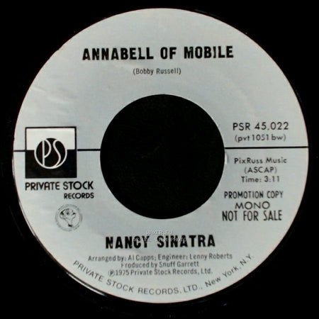 Nancy Sinatra - Annabell Of Mobile / Annabell Of Mobile side B
