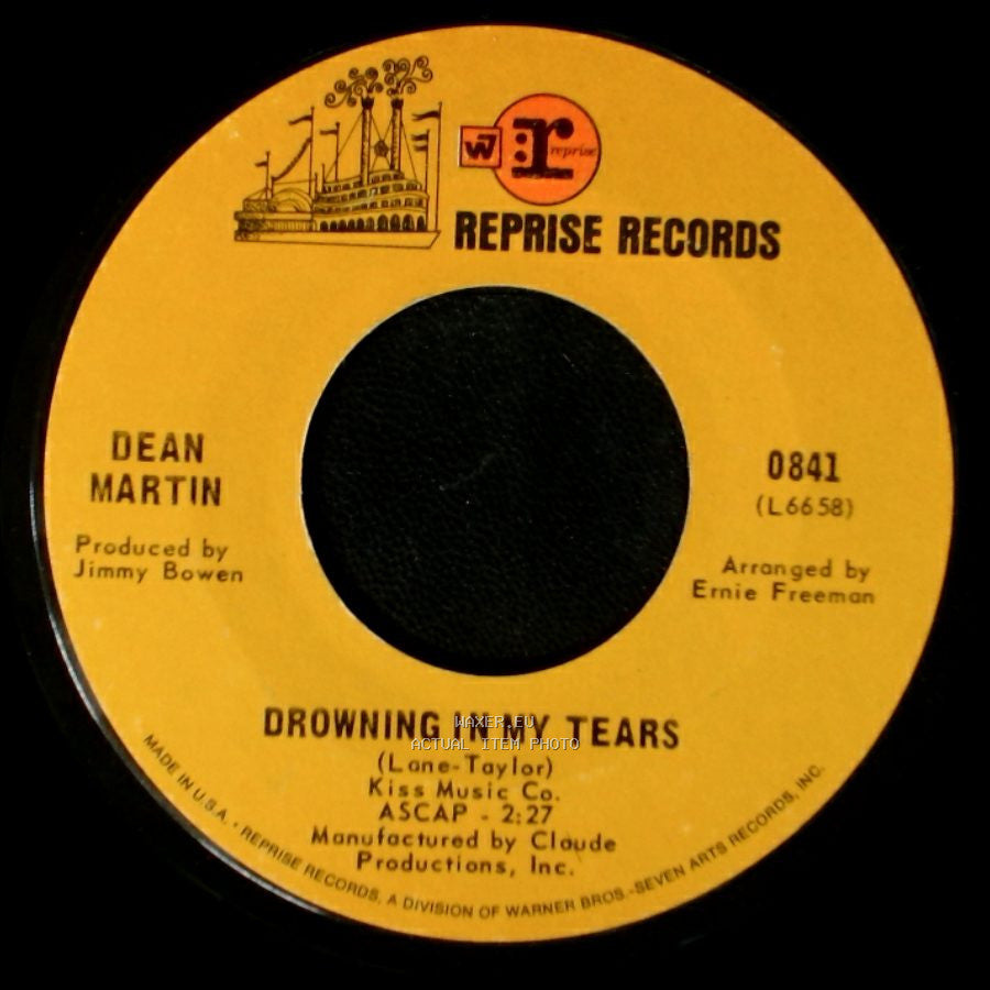 Dean Martin - I Take A Lot Of Pride In What I Am / Drowning In My Tears side A