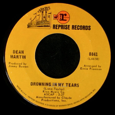 Dean Martin - I Take A Lot Of Pride In What I Am / Drowning In My Tears side A