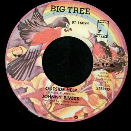 Johnny Rivers - Outside Help / Swayin' To The Music (Slow Dancin') side A