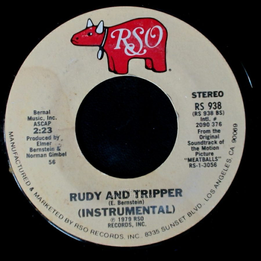 Rudy And Tripper / Mary Macgregor - (Instrumental) / Good Friend side A