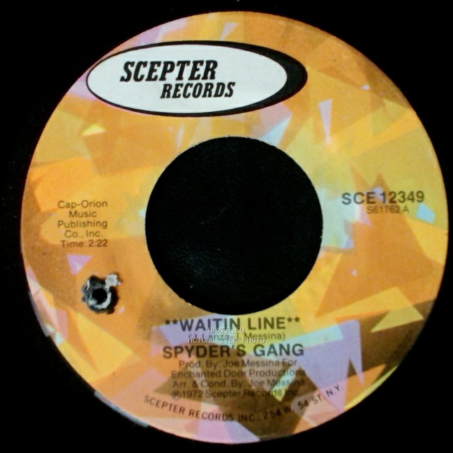 Spyder's Gang - Waitin Line / Juananita Bonagetta side A