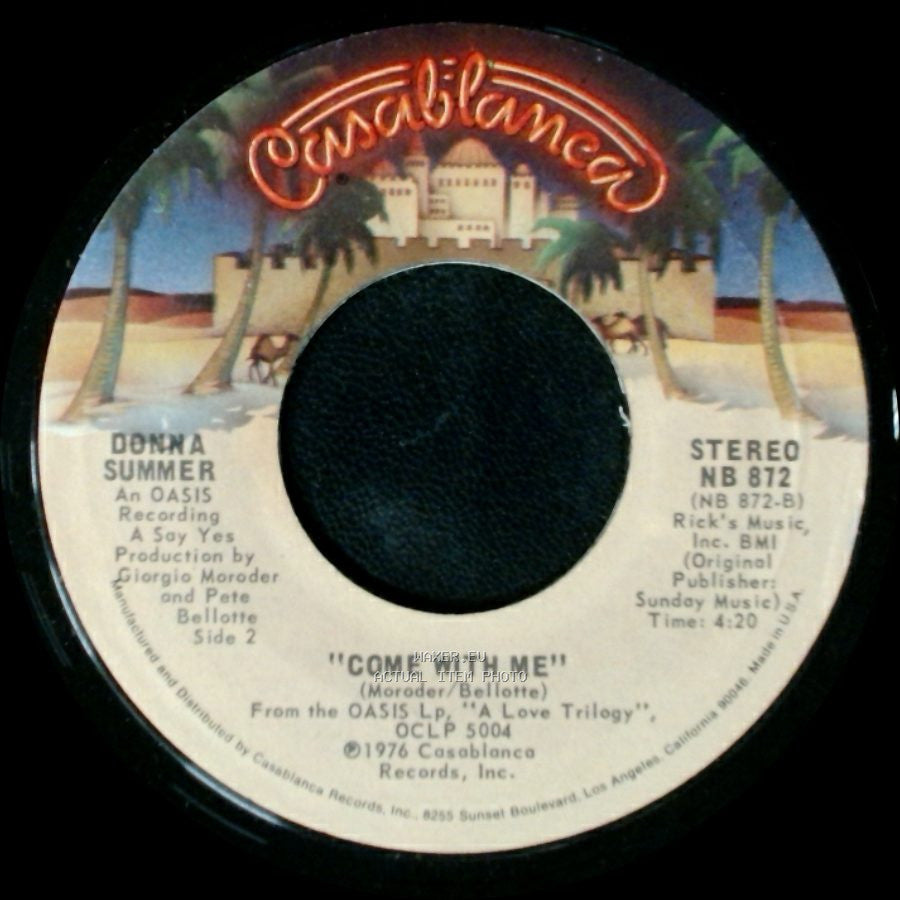 Donna Summer - Spring Affair / Come With Me side B
